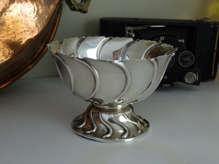 Antique Ornate Silver Bowl