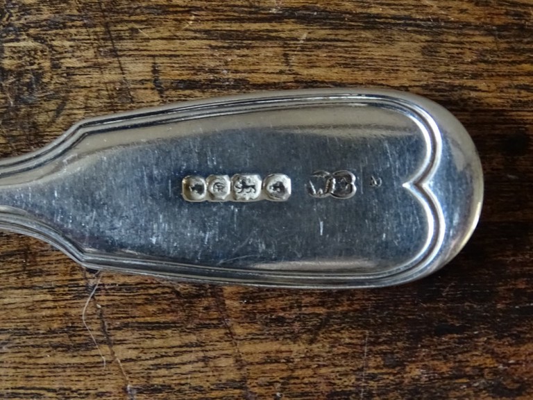Antique Silver Sauce Gravy Ladle