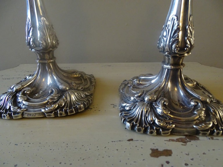 Silver Candlesticks