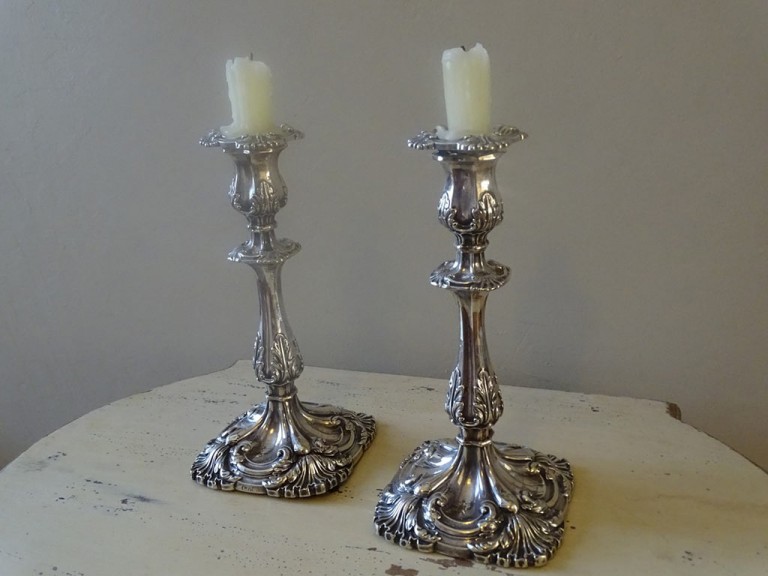 Silver Candlesticks