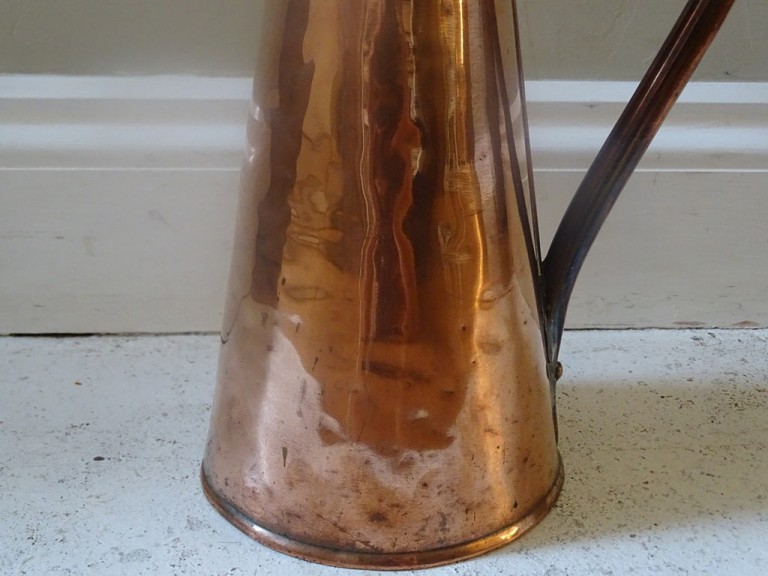 Large Antique Copper Jug