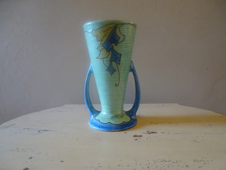 Antique Art Deco Wade Heath Flaxman Ware Porcelain Vase