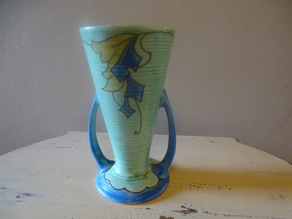 Antique Art Deco Wade Heath Flaxman Ware Porcelain Vase